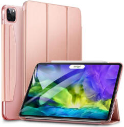 ESR Yippee iPad Pro 11 (2018/2020) oldalra nyíló okos tok, rozé arany