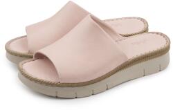 Vlnka Brigita női bőr papucs, rózsaszín felnőtt cipő méret 37