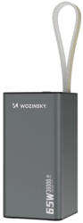 Wozinsky Powerbank Wozinsky K65+ 65W 30000mAh 2x USB-C, 1x USB-A 65W, fekete