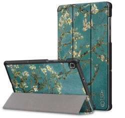 Tech-Protect Smartcase "Sakura" Samsung Galaxy Tab A8 10.5 X200/X205 oldalra nyíló okos tok, mintás