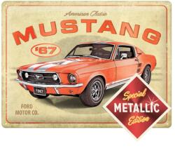 Nostalgic Art Ford Mustang '67 "Special Metallic Edition" dombornyomott fémplakát 40 x 30 cm "63442 (63442)