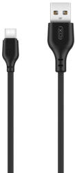 XO NB103 USB/USB-C kábel, 2.1A, 2m, fekete
