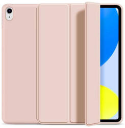 Tech-Protect Smartcase iPad 10.9", 10. gen. (2022) oldalra nyíló okos tok, rózsaszín