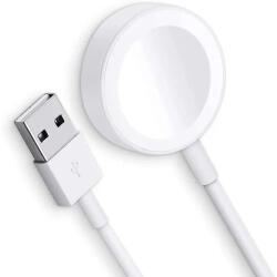 Apple Gyári Apple Watch Magnetic Charging Cable USB-A MX2F2ZM/A mágneses töltő (doboz nélküli) 2m, fehér