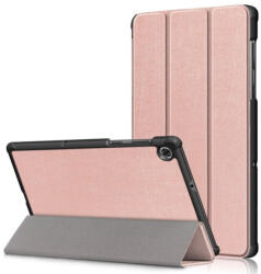 Tech-Protect Smartcase Lenovo Tab M10 Plus 10.3" (2020) TB-X606 oldalra nyíló okos tok, rozé-arany