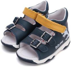 D. D. Step Könnyű, valódi bőr D. D. step gyerekszandál, színváltós mintával - gyerekcipo - 10 000 Ft