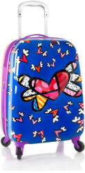 HEYS Tween Spinner repülő szívek lila 39 L HEYS-16152-6935-20 (HEYS-16152-6935-20)