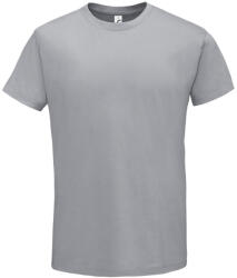 SOL'S Uniszex REGENT kereknyakú rövid ujjú pamut póló, SOL'S SO11380, Pure Grey-XL (so11380pg-xl)