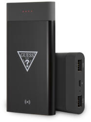 GUESS GUL24WPB8TLBK Power Bank hordozható külső akkumulátor, 8000mAh, fekete