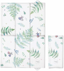 BabyBruin Utazó pelenkázó lap 40x60 cm - Páfrány pillangóval (55043460pafranypillangoval)