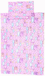  Pamut, 2 részes gyerek, ovis ágynemű garnitúra 90x135 cm, 35x45 cm - Barikás