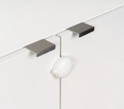 reer szekrényzár dupla ajtós szekrényekhez (fehér)