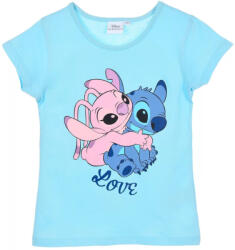Disney Lilo és Stitch, A csillagkutya Love gyerek rövid ujjú póló, felső 3 év, 4 év, 6 év, 8 év Nr3