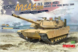 MENG Meng USMC M1A1 AIM/U. S. Army M1A1 Abrams TUSK Main Battle Tank 1: 35 (TS-032)