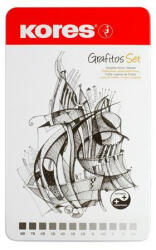 Kores grafitceruza 12db különböző