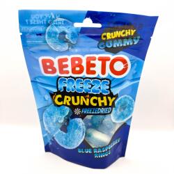 BEBETO Ropogós Kék Málna Gyűrűk - Freeze Dried 35g