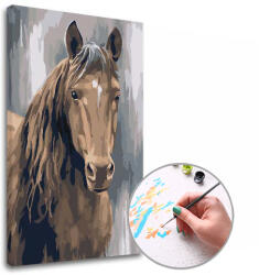  Festés a számok szerint Barna csődör | low difficulty - kephaz