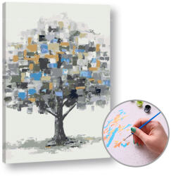 Festés a számok szerint STROM IN HMLE | medium difficulty