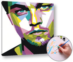 Festészet számok szerint LEONARDO DICAPRIO | low difficulty
