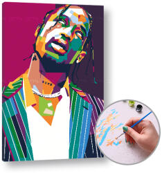 Festés számok szerint TRAVIS SCOTT | low difficulty