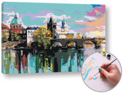 Festés szám szerint KARLOV MOST IN PRÁGA | medium difficulty - kephaz