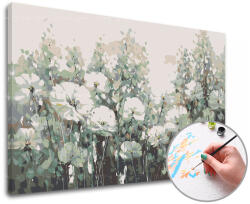 Festés a számok szerint LUCKY FLOWERS | medium difficulty