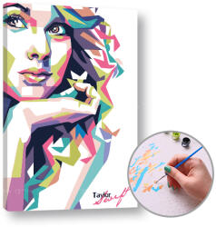 Festészet számok szerint TAYLOR SWIFT | low difficulty