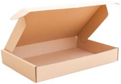 Szidibox Karton Csomagoló doboz, önzáró, postai kartondoboz 315x220x48mm barna X (SZID-00649)