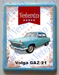  Hűtőmágnes Műanyag - Volga GAZ 21 (506378)