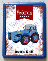  Hűtőmágnes Műanyag - Dutra D4K kék (877074)