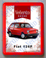  Hűtőmágnes Műanyag - Fiat 126P (345767)