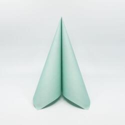 PAW textilhatású szalvéta 40x40 cm 50 lap/csomag Monocolor - világos mentazöld