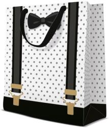 PAW ajándéktáska kisebb méretű 20 x 10 x 25 cm ELEGANT MAN