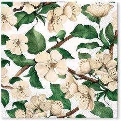 PAW papírszalvéta 33x33 cm 3 rétegű 20 lap/csomag Almavirágok