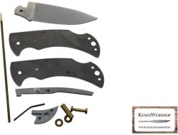 Cudeman rozsdamentes bicskakészlet 90mm N690