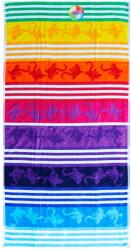  Crazy Gekko színes strandtörölköző
