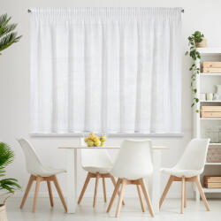 Takoy Rövid függöny VIOLA enyhén fényes etaminból 400 x 145 cm