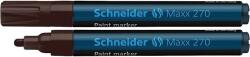 Schneider Marker cu vopsea SCHNEIDER Maxx 270, varf rotund 1-3mm - maro (S-127007) - officeclass
