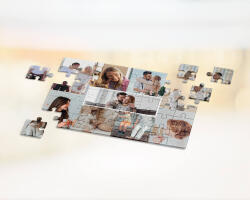  Egyedi fényképes puzzle (9 képes, fekvő)