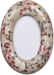 Clayre & Eef Rama foto masa, perete ceramica multicolora 13x3x18 cm / 9x13 cm (2F1276)