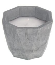 Bizzotto Set 6 lumanari in ceramica gri Ava 9x7 cm (0164163)