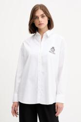 Guess Jeans pamut ing - fehér L - answear - 23 990 Ft