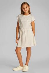 Calvin Klein Jeans gyerek ruha - bézs 164 - answear - 17 670 Ft