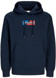 JACK & JONES Graphic , albastru inchis , XL - hervis - 110,00 RON