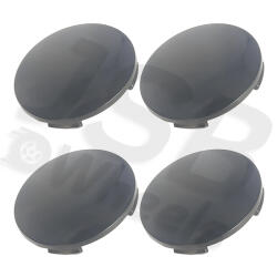 JSB Wheels Set capace jante aliaj N32 negru (N32N)