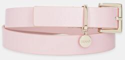 HUGO bőr öv fehér, 50522644 - rózsaszín 80