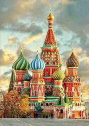 Educa - Puzzle St Basils Cathedral, Moscow - 1 000 piese