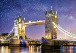 Educa - Puzzle Tower Bridge, London neon fluorescent - 1 000 piese
