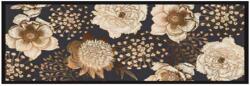  Univerzális futószőnyeg virágfejek antracit csúszásmentes 50 cm x 150 cm