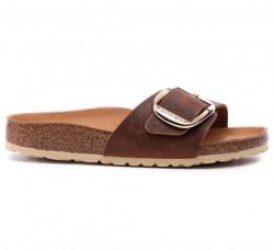 Birkenstock Sandale Leather Madrid Big Buckle Narrow 1006525 cognac (1006525 cognac)